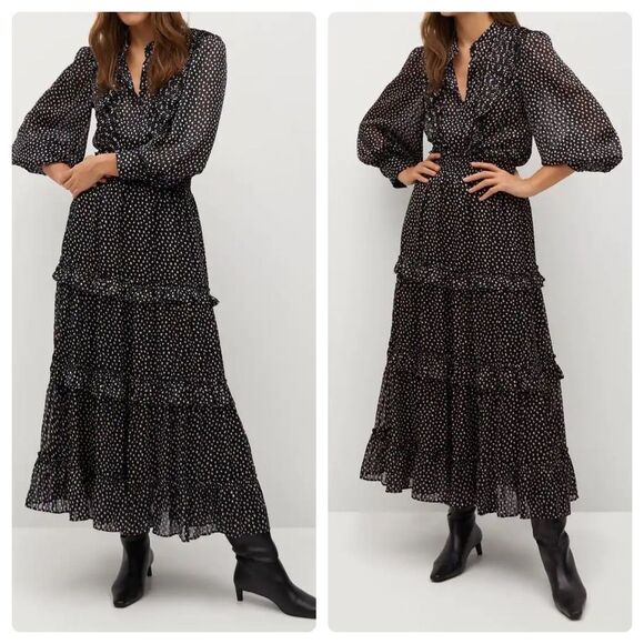 Mango Co-Ord Set Blouse and Skirt New - Picture 6 of 7